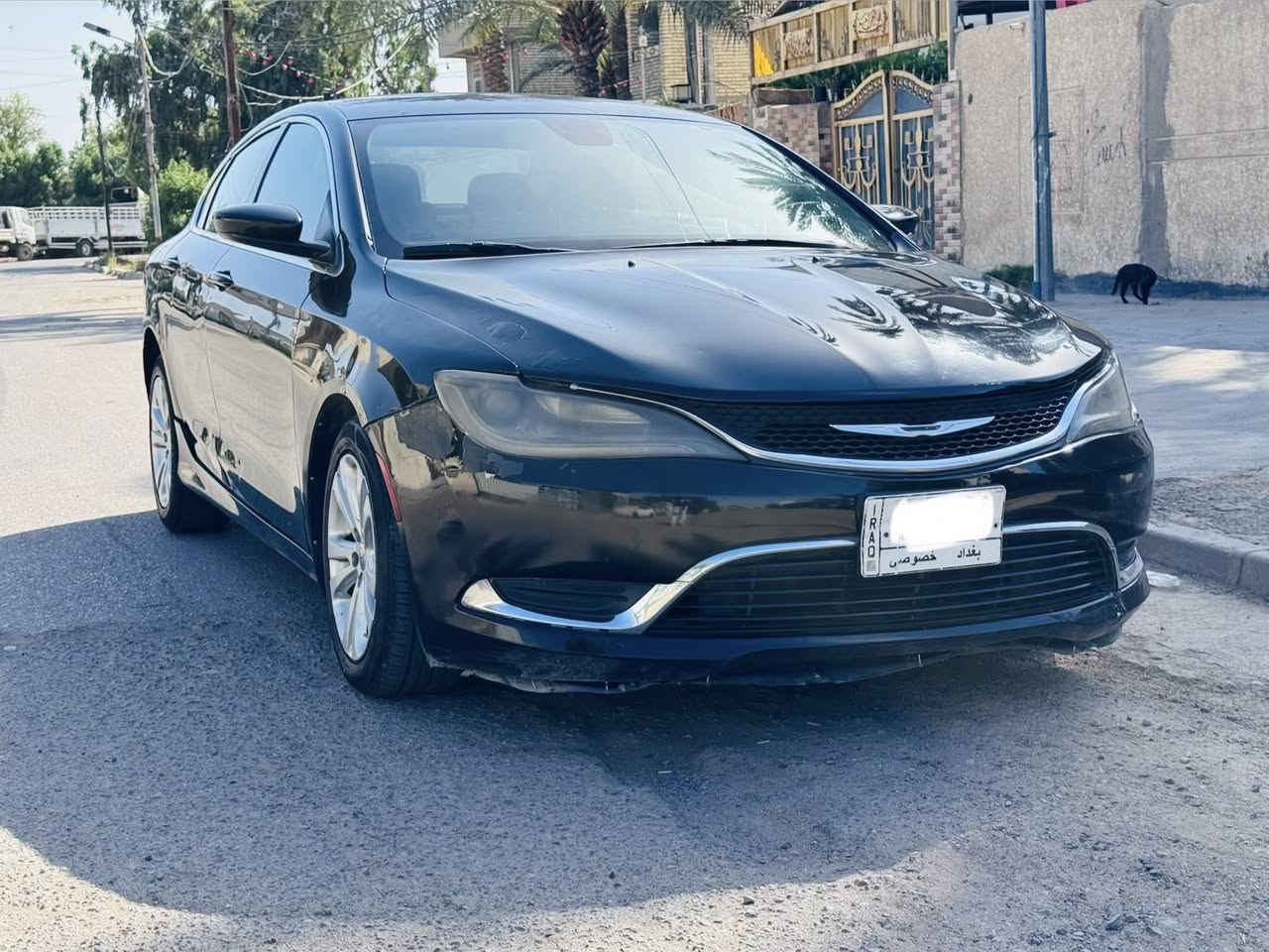 السلام عليكم كرايسلر C200 موديل 2015 رقم بغداد حادثها جاملغ مبدل والبنيد مصلح بدون دواخل وبدون ايرباك مكينة 2400  مكينة كير تبريد مكفولات السيارة جاهزة مواصفات عادية بيها ملاحضات بالكشر شخوط ورصعات وبالصور مبينة احلى من الحقيقة سعرها 68 ورقة قفل نهائي مكانها بغداد للتواصل الإتصال ***********
