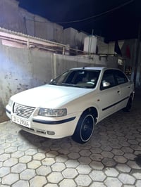 سمند مديل 10 سياره جاهزه ع اخر حبايه بسمي ثاني يوم تحويل مصفره من كلشي...