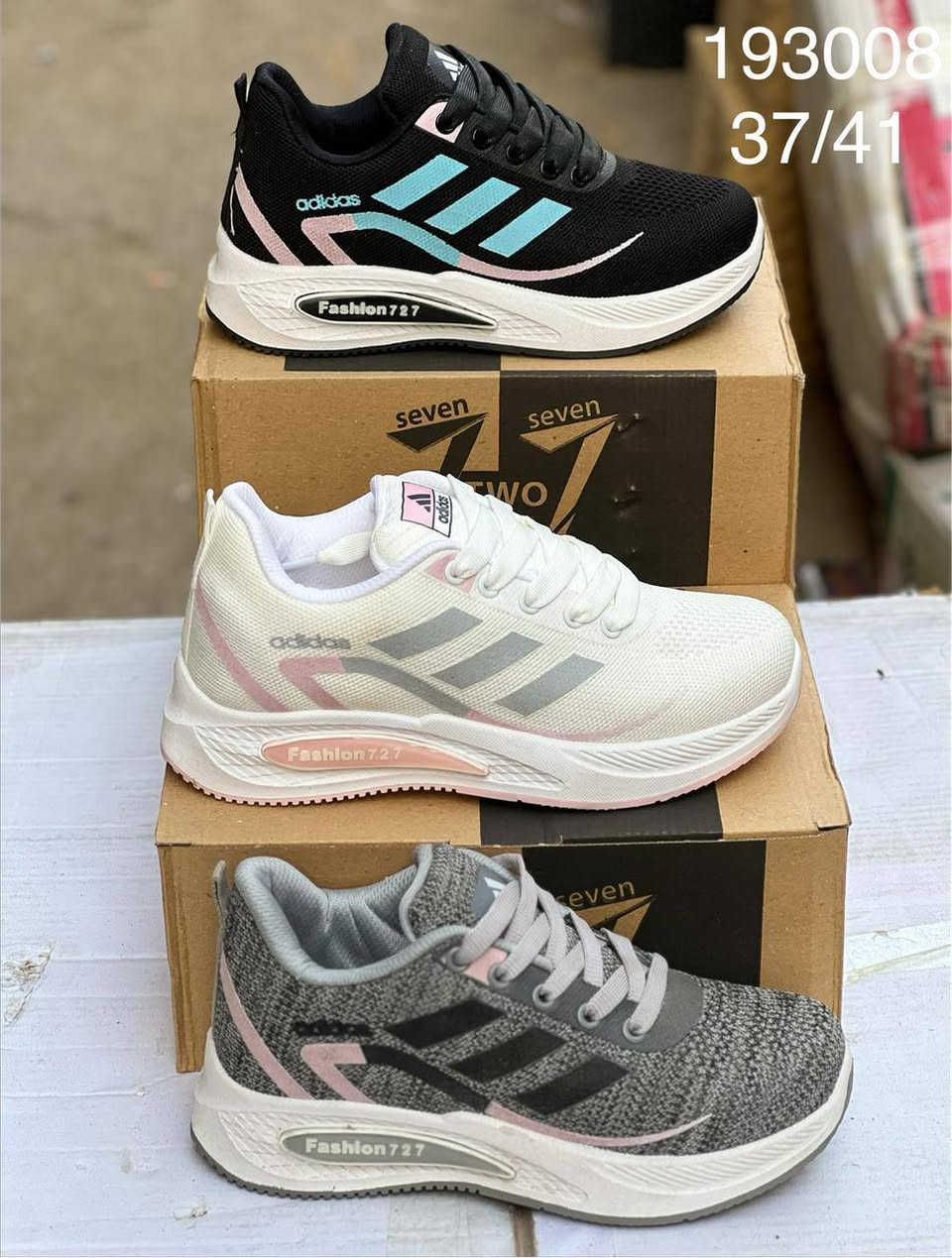 راننج حريمي 727
فندي مستورد حقن 
نعل انسرت لبر جانبي 
في كراتين 15جوز وكراتين 10
مقاسات 37/41
السعر 160
الكرتونه 2400


**إذا كنت صاحب هذا الإعلان وتريد حذفه لأي سبب، رجاءا أرسل رسالة إلى الدعم الفني**