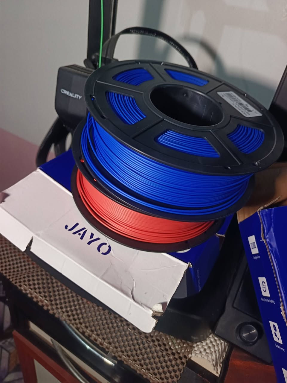 طابعة creality. andr3 v3 se

وياها 3 رولات فلمنت طابعة نظيفة 90٪

نماذج طبعتهة بنفس الطباعة و موجود مقاطع منزلهم بل يوتيوب 

سعر 260قفل

مكاني كركوك تواصل واتساب ***********

توصيل ماكو الي عندة سيارة يجي ياخذو من البيت
