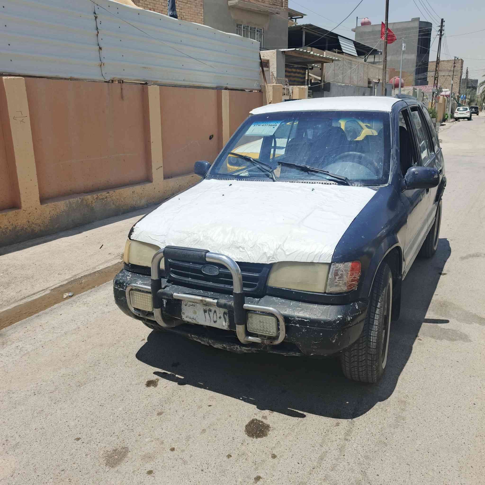 للبيع كيا سبورتج 94 رقم بغداد شرط تحويل 
مكينه مابيهه سعر 25///***********
