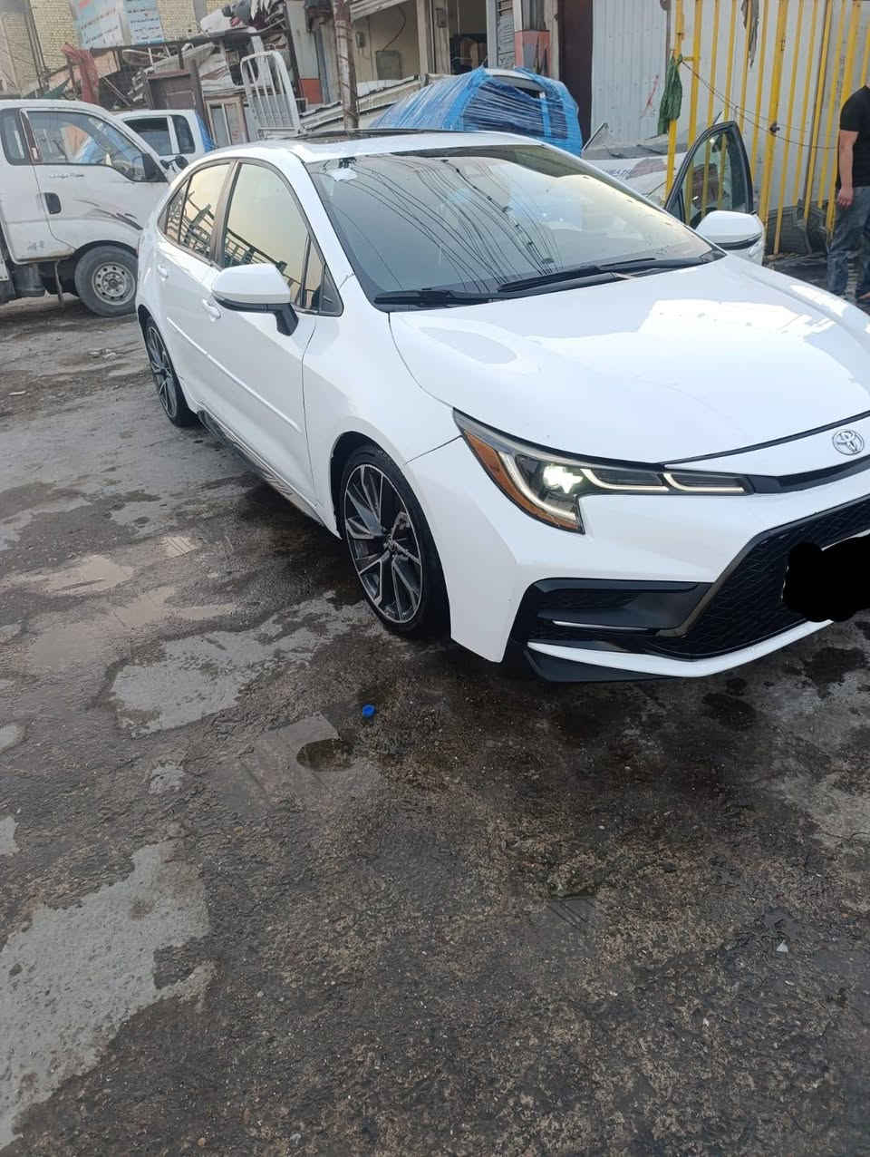 السلام عليكم للبيع
تويوتا كورلا ٢٠٢٠ 

بارد مكانات قليلة جدآ

ومكانات صبغ 

رقم انبار الدولي

فئة ال SE

مكينه ٢٠٠٠

مواصفات: فول مواصفات 

شاشه اصليه تدعم كار بلي

كامرا

تحكم ستيرنك جهتين

رادار 

لايت زينون 

ويل ١٨

اوتو هولد

توقف ذاتي

سايد بريك كهربائي

مثبت سرعه متفاعل 
تحديد مسار 
عنوان بغدادالكمالية
السعر 120$وبيها مجال بصيط
***********
