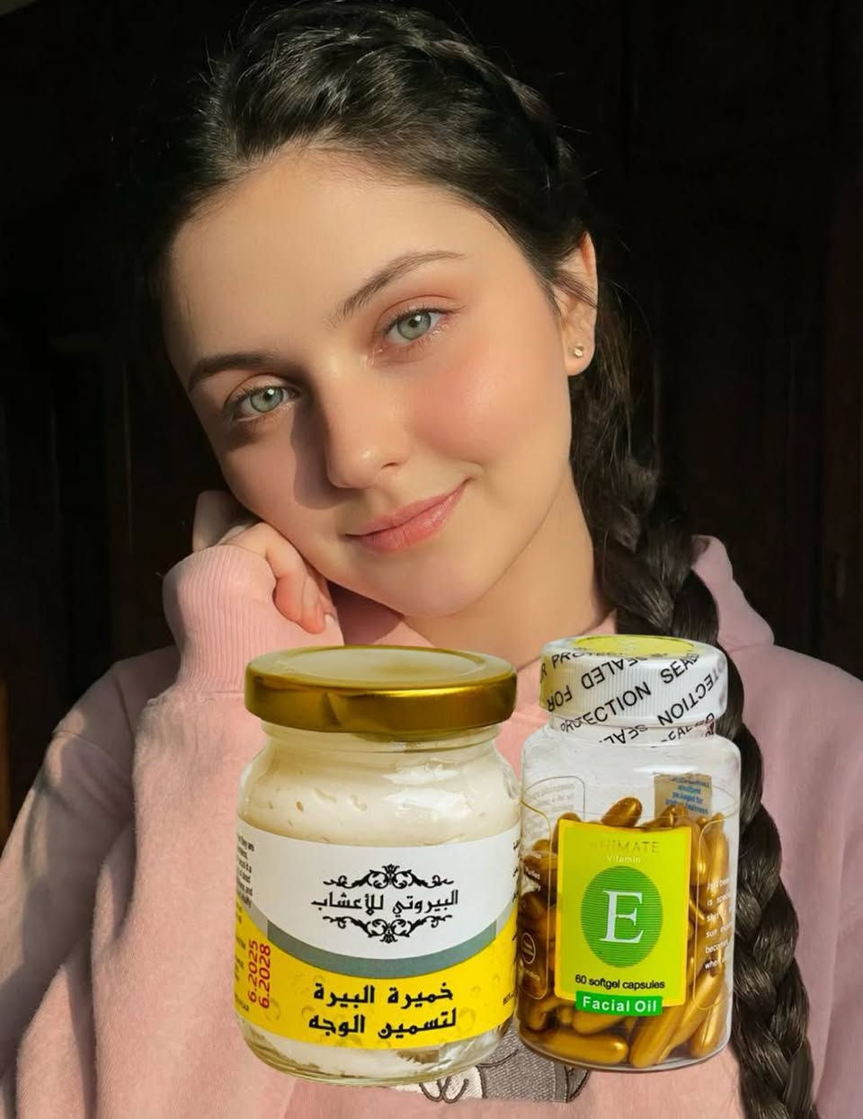 ماسك النضارة والامتلاء الطبيعي 🔥
خميرة البيرة + كبسول فيتامين 💊🍯

تريدين بشرة أنضر، أصفى وملمسها ناعم مثل البيبي؟ 😍
هذا الماسك راح يصير سرج الجديد ✨

🍯 خميرة البيرة – تعزز مظهر النضارة
💊 كبسول فيتامين – ترطيب عميق ولمعة صحية

طريقة الاستخدام 👇
تنخلط ملعقة خميرة ويه محتوى الكبسول 
ينحط 15 دقيقة مرتين بالأسبوع 💕
النتيجة؟
🌸 إشراقة واضحة
🌸 نعومة ولمعان
🌸 بشرة تبين ممتلئة وصحي

🪻للحجز والاستفسار مراسلة الصفحة🪻


**إذا كنت صاحب هذا الإعلان وتريد حذفه لأي سبب، رجاءا أرسل رسالة إلى الدعم الفني**