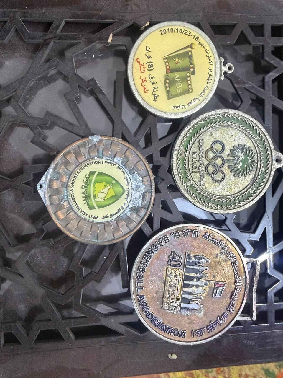 ٤ ميداليات رياضية بسعر ١٠ الف للكل


**إذا كنت صاحب هذا الإعلان وتريد حذفه لأي سبب، رجاءا أرسل رسالة إلى الدعم الفني**