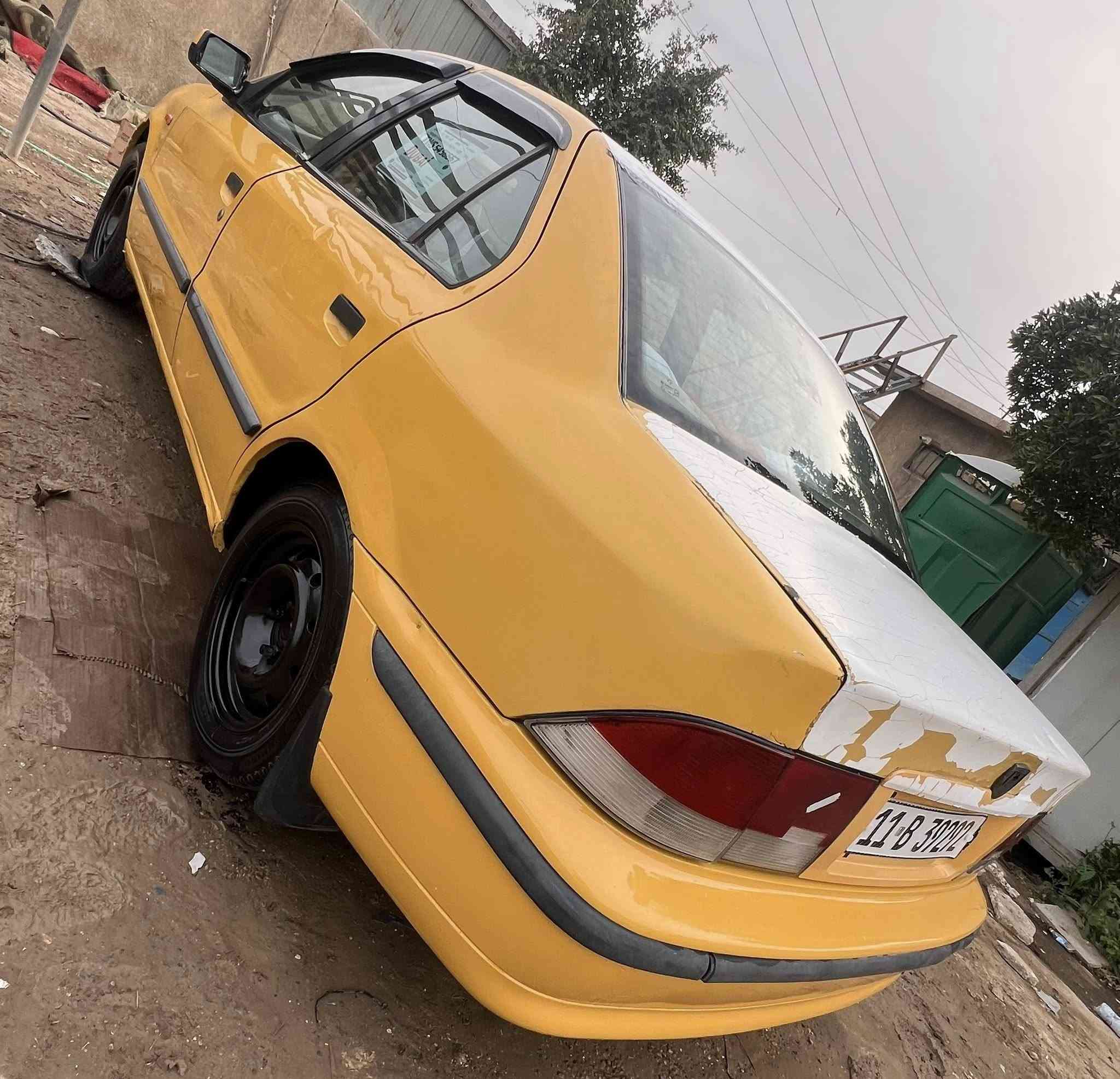 السلام عليكم سمند موديل ١١ ناطقة كير مكينة كهربائيات كفالة داخل جديد كاعية جلد دوشمة جديدة رقم بغداد انكليزي بأسمي شخصياً سنوية صادرة قبل اربعة ايام ولحد ٢٠٣١ سيارة استلام شركة ولحد الان ع ايد وحدة السعر ٣٢ وبيها مجال 
*********** موجود واتس اب وماسنجر 
مكان السيارة بغداد الزعفرانية
