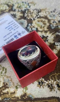 أخواني الاعزاء خاتم اوبال اثيوبي صياغة تيموري قلمزني  قياس الحجر 2سم ق...