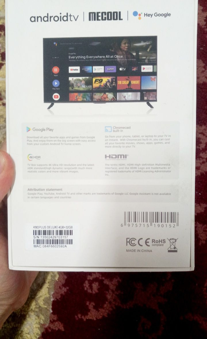 جهاز Tv box Mecool km2 plus deluxe الرسمي مستخدم ايام فقط مع اشتراك تود شهر هديه مني رايده ب (150 الف) مكاني بغداد الأمين الثانيه رقمي *********** وبيه واتساب أو ماسنجر وفيس موجود
