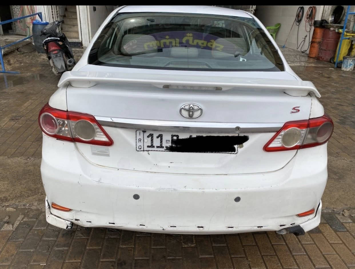 كورلا 2013 وارد أمريكي رقم بغداد  ابسمي تحويل ثاني يوم  تخم تاير جديد  صدرجديد تبريد شغال  سونار موجود بل صور موجوده بغداد  السعر 103وهذه تشبيع مال صبغ اثر تغليف بل عزه شلعو وشلع صبغ موضح بل سونار  رقم ***********
