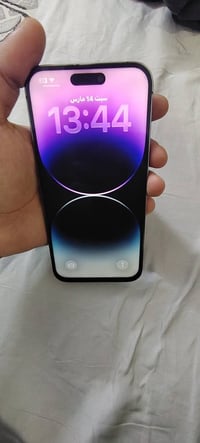 ايفون 14 بروماكس  128 جهاز نظيف كلش فقط مبدل شاشة نوعية زينة  مكاني بغ...