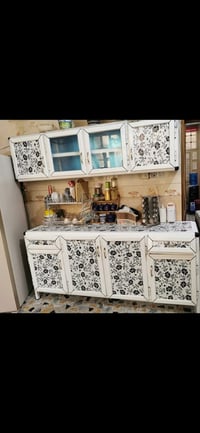 كاونتر للبيع المنيوم 3ملم الطول 2متر والسنك متر ونصف السعر 250وبية مجا...
