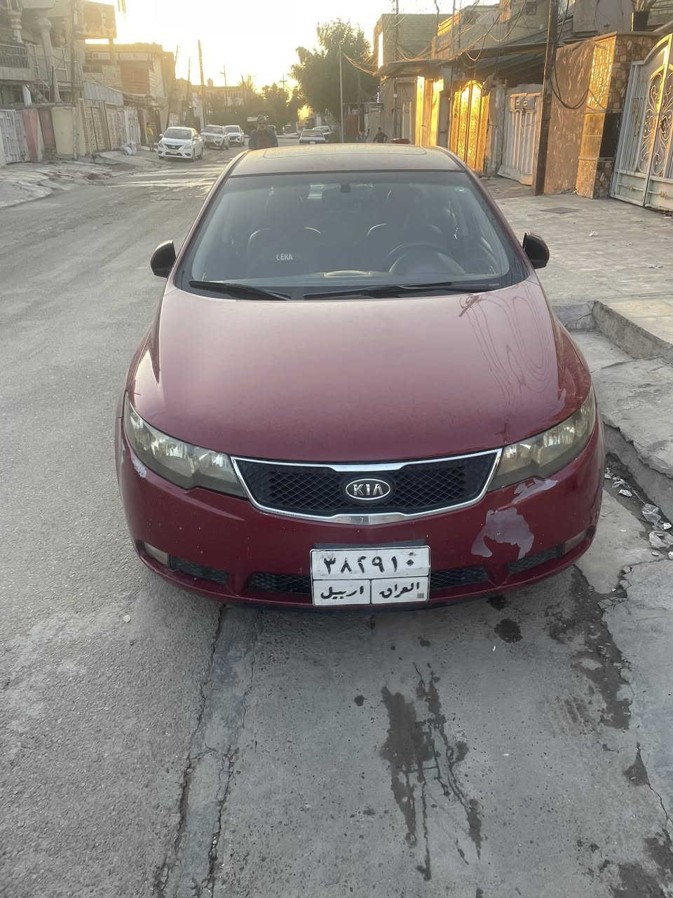 السلام عليكم
سياره سيراتو ٢٠١١

رقم أربيل

باسم صديقي شرط التحويل

صاحب السنويه سكنه بغداد عربي

السياره جديده ما بيها نقص 

كير مكينه كفاله

تخم تاير جديد

صدر إمام خلفي شرط ١٠٠/١٠٠

سياره جاهزه ما بيها اي نقص

وارد خليجي 

فول مواصفات

كهربائيات شغاله

ملاحضه السياره بيها قطعتين صبغ اثر شخوط 

بدون فتح بدون دواخل 

العنوان بغداد الدوره ابو دشير 

السعر ٩٥ وبيها مجال كلش بسيط

الرقم ***********
