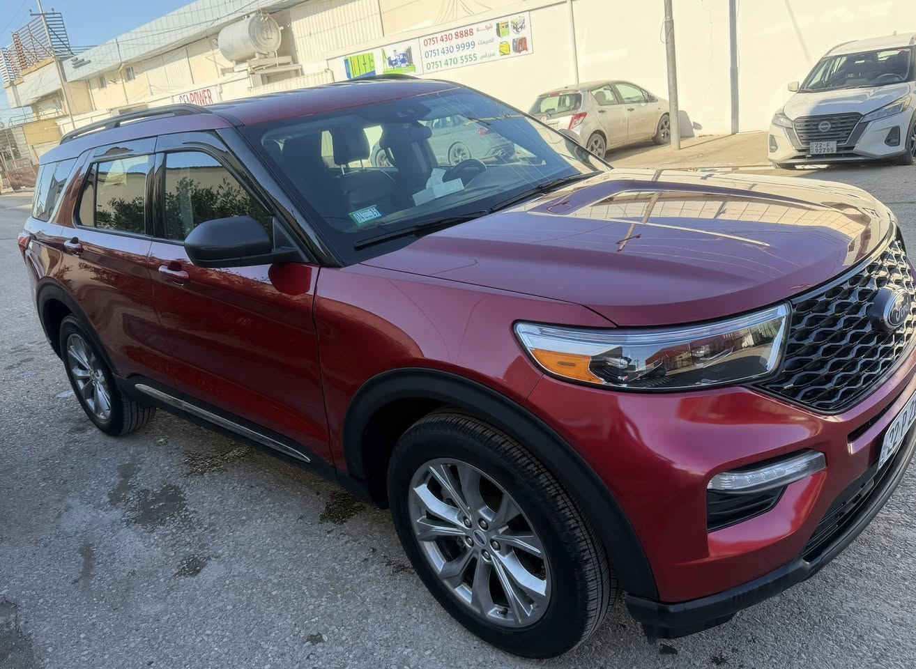 السلام عليكم
للبيع فورد اكسبلور 2023  Xlt
السعر  وبيه مجال 25000$
المواصفات 
فور ويل 
ماشيه 13 ألف mi
الكشنات الامامي تدفئه 
كشن جلد
كشنات الامامي كهرباء
7وضعيات قياده 
تحديد سرعه
رادار امامي مانع تصادم
رادار جانبي 
رادار خلفي مع كامره
 تخم تاير جديد حجم 18
السياره جديده ماناقصه اي شي 
مكفوله من الصبغ صور الحادث موجوده مع الصور
ارباك ستيرن و بردة فقط مفتوح    
                         1FMSK8DHXPGB76679  رقم الشاصي
رقم السيارة أربيل 
مكان السيارة أربيل
‏ ‭0750 740 9651‬
‏  ‭0772 124 8166‬
