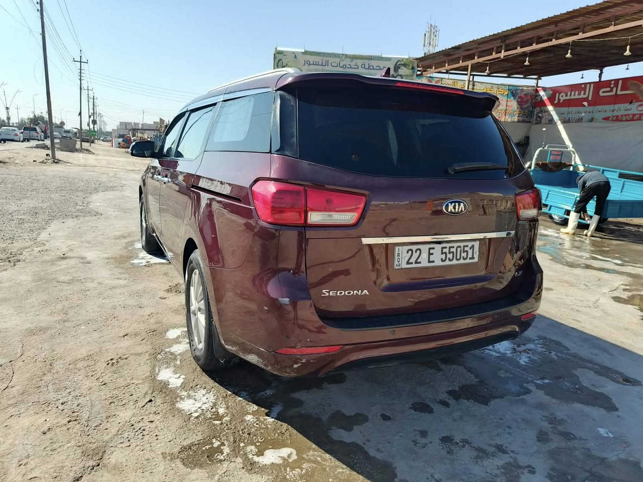 سلام عليكم اخوان كيا سيدونا 2017واردامريكي حادث جملغ وباب اليمين بدون دواخل وبدون ايريك بيع أو مراوس بكيا 8 مكاني واسط الهاتف *********** او***********
