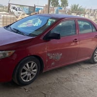 كورله 2009  حادث امريكا جاملغ خلفي فقط  السياره صبغ عام مكينه وكير مكف...