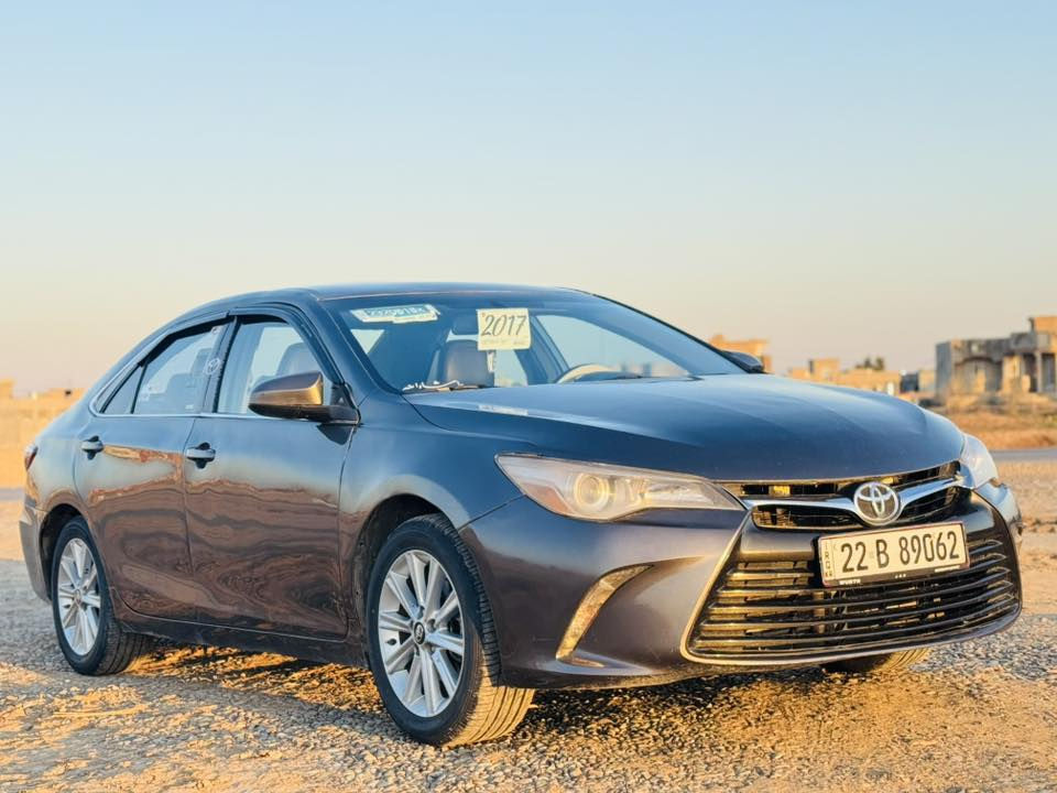 كامري  2017 LE 
سنوية جديدة 2029 
رقم أربيل 
تريد وكالة تريد تحويل اني حاضر 
الموقع صلاح الدين / الشرقاط 
السعر 115 وبيها مجال بسيط 
علماً ان السيارة مرتجية 
***********
