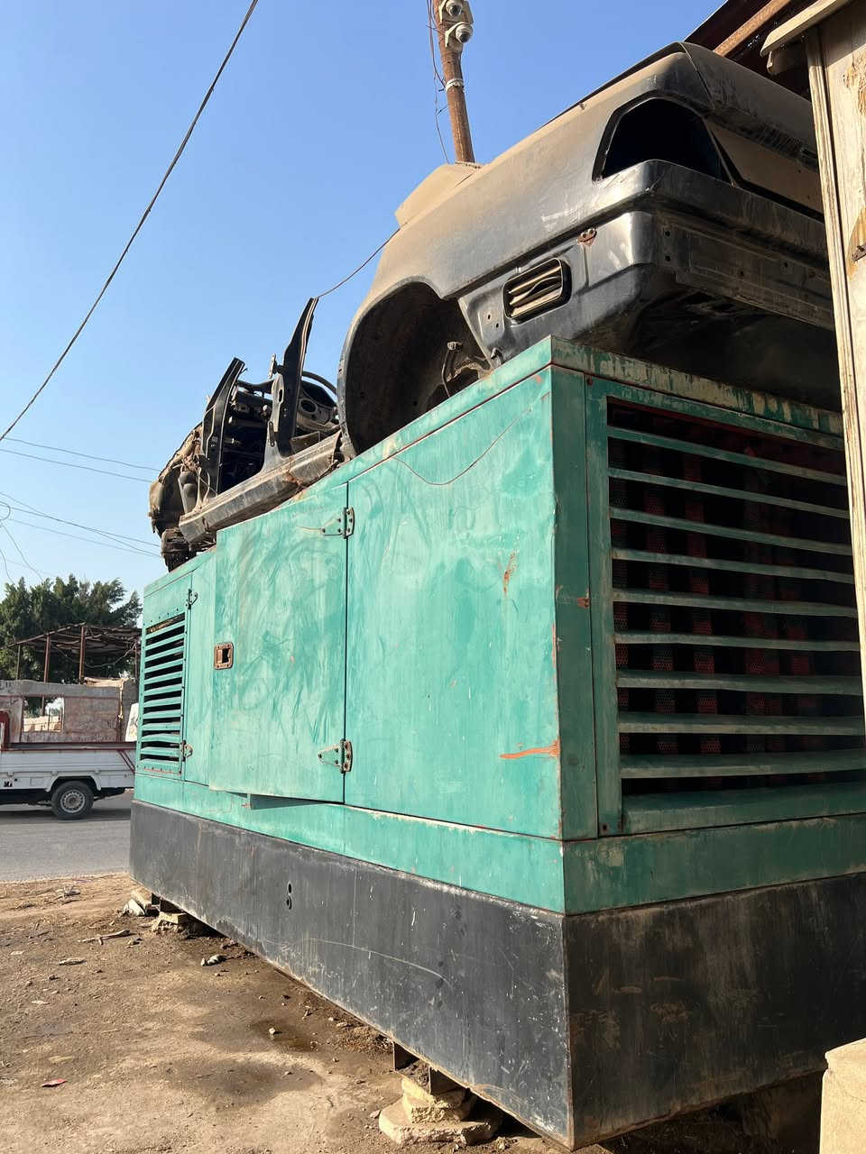 بسم الله الرحمن الرحيم 🤍
مولد ايفكو🇩🇪
250v/200w⚡️
عداد الساعات126000الف 
وراد المانيا🇩🇪
الاستفسارات 01007204939☎️


**إذا كنت صاحب هذا الإعلان وتريد حذفه لأي سبب، رجاءا أرسل رسالة إلى الدعم الفني**