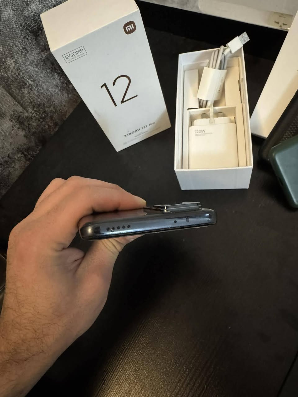 شاومي 12T pro اسود نظافة 99% لا صيانة ولا مفتوح بي برغي ولا اي مشكلة بي وين متريد افحص وشوف
ذاكرة 256
عشوائية 12 قابل للزيادة 24

Snapdragon 8 gen 1+
Android 15
120 hz
5000 mAh
120 watt شحن
شاشة اموليد 6.67
صوتيات هارمن كاردون ستيريو
مع 3 كفرات ولاصق شاشة جديد

 مجال بسيط بي السعر 325 الف
مكاني بغداد
***********

