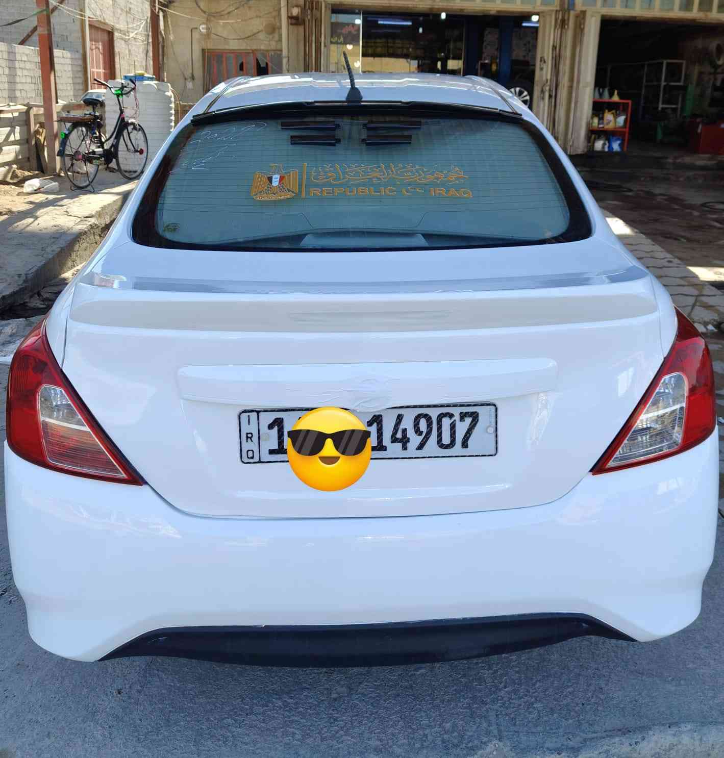 السلام عليكم بيع  نيسان سني هندي بليته زركه مديل 2014 سياره جاهزه وسونار مرفق بلمنشور تخم تاير حداديه مكينه كير نضاف شاشه سنتر لوك كامره دواره كهربائيات كلها شغاله تبريد تدفئه  رقم  انكليزي مداور ثاني يوم مالكها يمي سنويه ل30 مكانها نجف السعر 79 للاتصال على الرقم ‏‪‏‪***********‬‏
