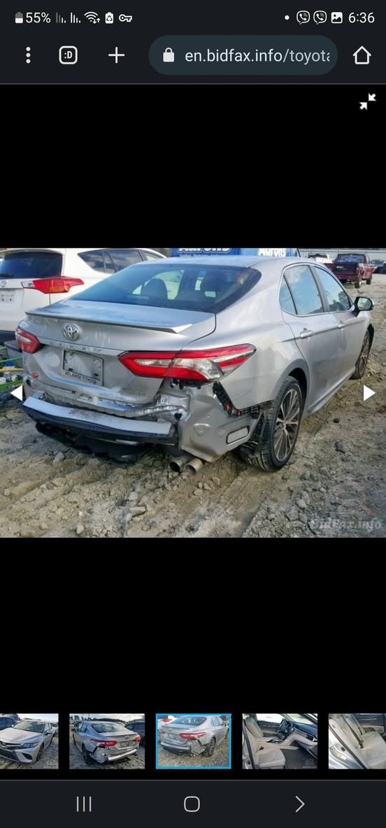 كامري 2018 رقم بغداد باسمي حادث خلفي بدون ايرباك ماشية 110 الف ميل فئة se المكان كوت السعر 168 
***********
