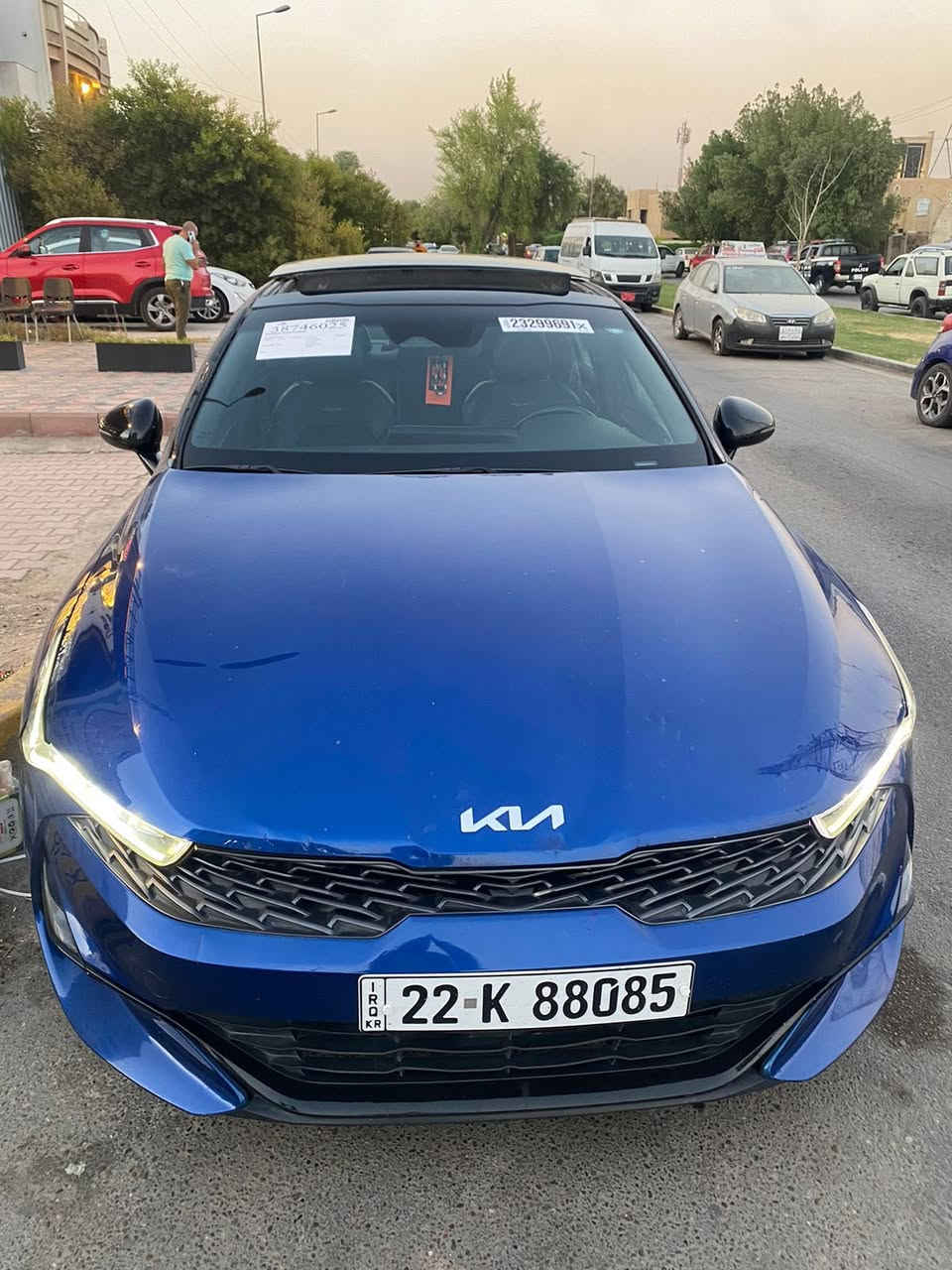 كيا كي فايف 2023 فئه GTLine فول مواصفات
لون جويتي المرغوب

سنويه ( باسمي شخصيا ) تحويل  مباشر 

ماشيه 21 الف mi

وارد امريكي حادثها موضوح 

ارضياته الاصليه وياها  

بصمة

بانوراما

داخل جلد احمر 

شاشه كبيره مال فول مدعومه بنظام GPS وكار بلي 

شاحن تلفون لاسلكي

رادارات محيطيه 

قيادع ذاتيه 

اوتو ستوب امامي

اوتو ستوب خلفي 

هاند بريك بصمه

نظام اوتو هولد

صندوق جلاق

وسائل ترحيب 

كامره خلفيه داره فولHD 

ويل كب الجبير

نطام مري متحسس

خمس مودات قياده

تدفئه بالسترين

اشاير بالمري

بك لايت ليد

محرك 1600 تيربو 

ومواصفات الجيتي لاين معروفة

السعر ف $ والوصولات موجوده وبالعافية على الي ياخذها 

سعرها 175وبيها مجال 

هذا رقمي  ‪0772 174 9298‬

مكاني بغداد 

ومواصفات الجيتي لاين معروفة
