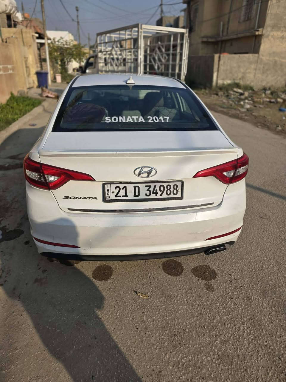 السلام عليكم
سوناتا 17 باب ثاني رقم سليمانيه بأسمي كير ومحرك وحداديه خير من الله تخم تاير حادثها جاملغ وبنيد السعر ١١٧ وبيها مجال العنوان بابل / المحاويل / حي ١٧ تموز 
رقم التلفون *********** وائل ابو حنين
