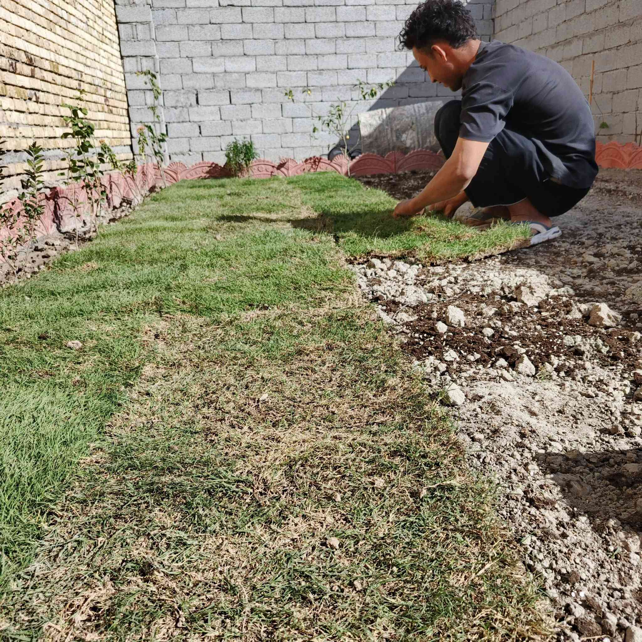 هذا عملنا في منطقة السفينة في ذي قار
الترتيب الحدائق داخل البيت أو خارج البيت 
زرع شتلات بأنواعها 
زرع ثيل بأنواعه 
بناء ديكورات حسب النوع
ونصب نافورات +تمثال
للاستفسار لاتصال برقم ***********
