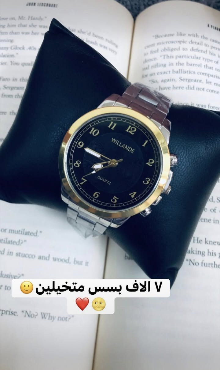 ساعات بأنسب الاسعاااار كل ساعه مكتوب عليها السعر للحجز خاص ❤️


**إذا كنت صاحب هذا الإعلان وتريد حذفه لأي سبب، رجاءا أرسل رسالة إلى الدعم الفني**