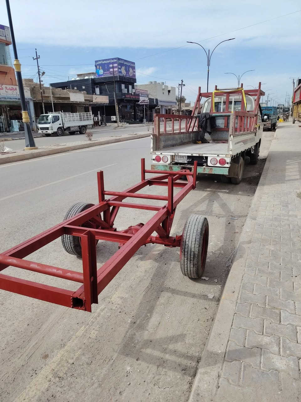 سلام عليكم
كيه فحل للجره لنقل حديد تسليح 
ونقل بواري مي و صوندات مرشات
 وكافت النقليات الاجار 
 التواصل اتصل ***********
