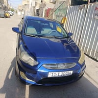 هونداي اكسنت ٢٠١٦ حادثة باب السايق والجاملغ وشويه جوه قبغ البانزين ماش...