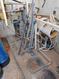 محطه ماء 1000لتر للبيع ماطورات   ايطاليه منبرين املاح 30 غير مغسوول ير...