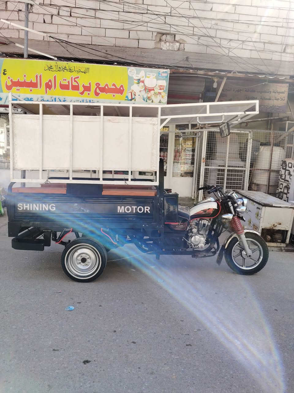 اخوان سلام عليكم ستوته الجمره موديل 2023 مكاني نجف شارع حنون دراجه كفاله ماكينه جديده  كهربائيات كلها شغاله وكيلها عقيل الربيعي تفاصيل اكثر هذا رقمي ***********
