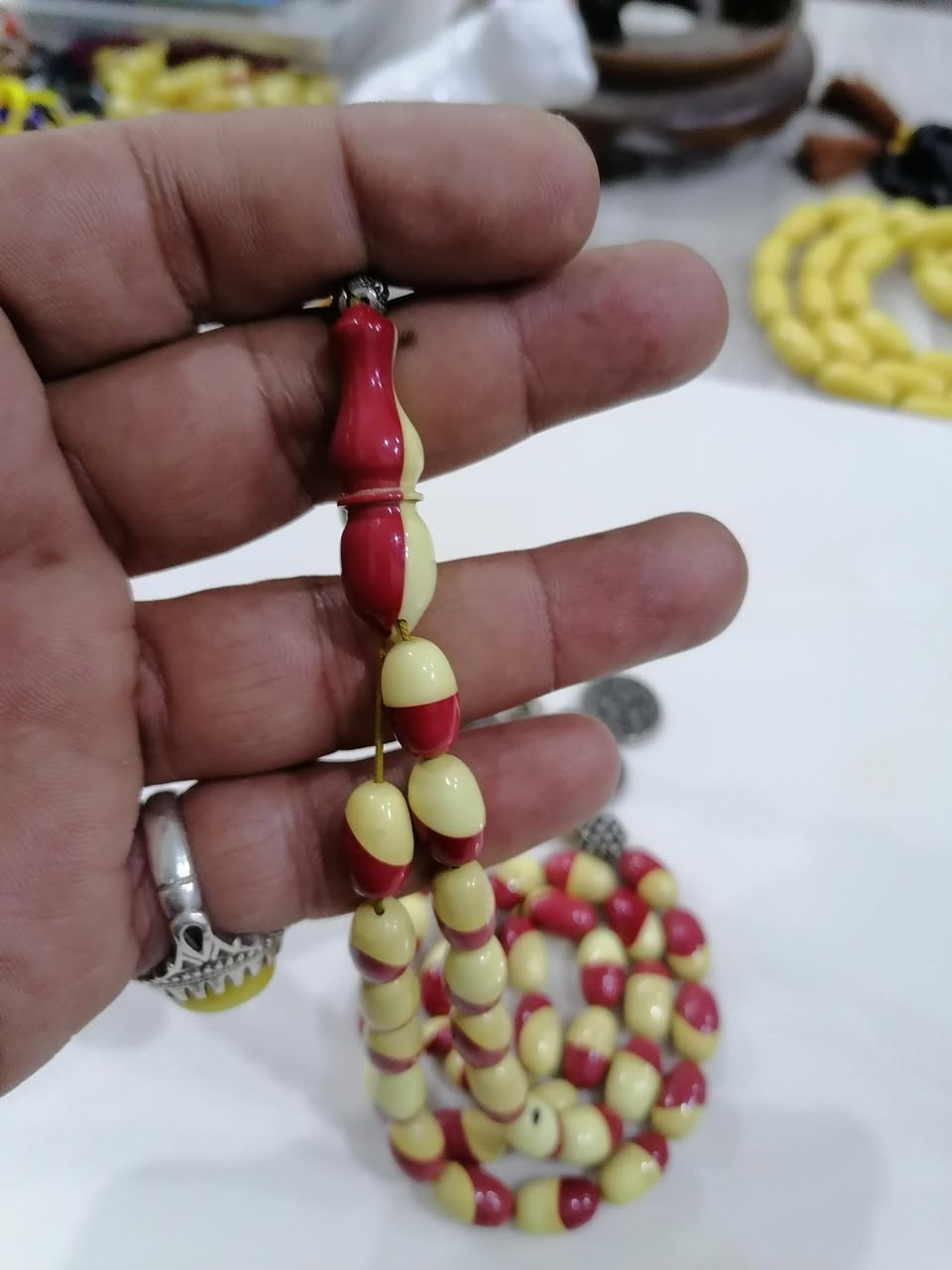 من رخصة مدير الصفحه المحترم سندلوس الماني اصل طوبات بليارد ٤١ خرزه بوزن صافي ٤٣ غرام للمهتمين


**إذا كنت صاحب هذا الإعلان وتريد حذفه لأي سبب، رجاءا أرسل رسالة إلى الدعم الفني**