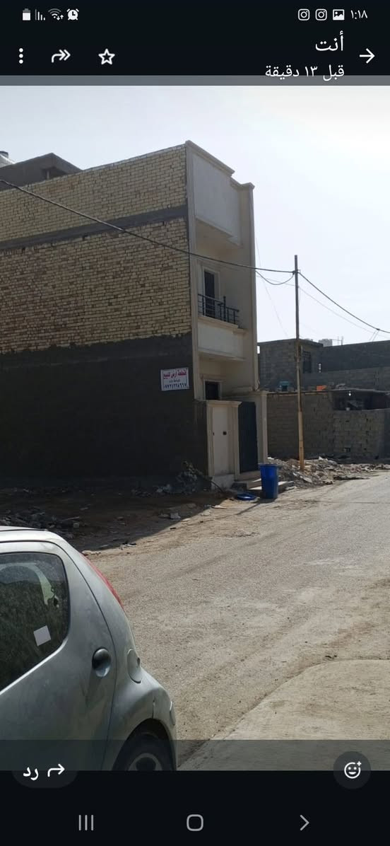 قطعة ٥٠م للبيع الدورة ابودشير شارع خط النفط شارع صوره السيد القائد رابق قطعة على ايدك اليسرى زراعي سند ٢٥ للتواصل على الرقم التالي***********
