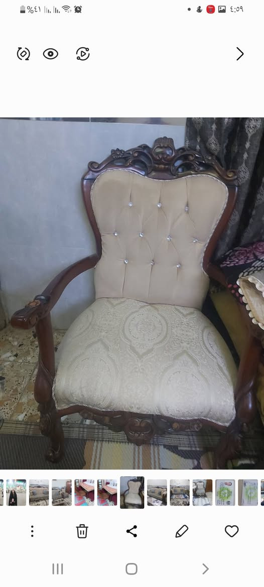 السلام عليكم تخم للبيع ملكي المصري الاصلي نظام ١٠ مقاعد ٢ كبار و٤ كراسي نظيف سعر ٦٠٠ وبي مجال


**إذا كنت صاحب هذا الإعلان وتريد حذفه لأي سبب، رجاءا أرسل رسالة إلى الدعم الفني**