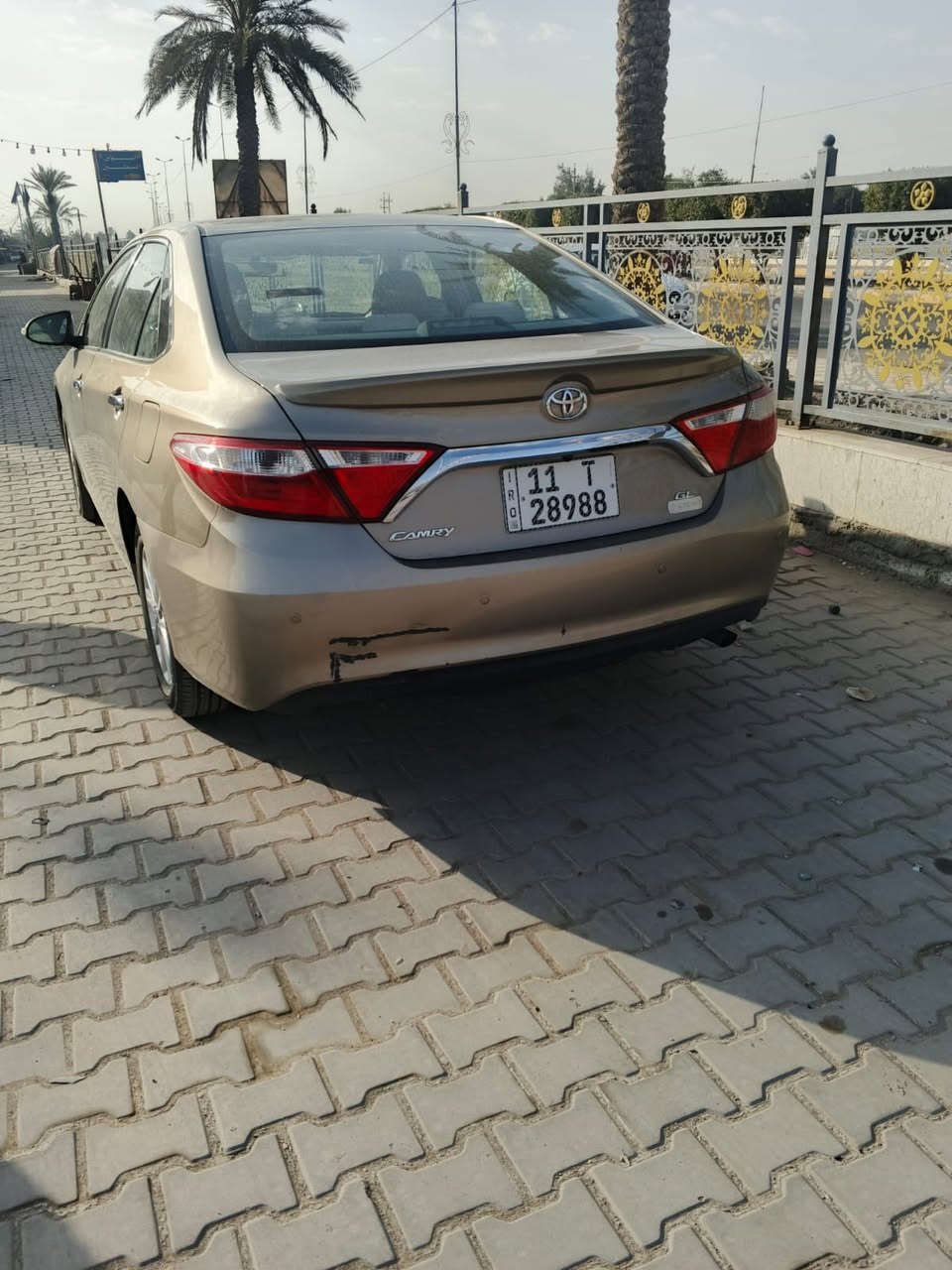 السلام عليكم كامري موديل 16خليجي بدون ضرر فقط رش صفحة السايق اثر شخوط استعمال شخصي ماشيه 180 
للاستفسار اللتصال على الرقم ***********
