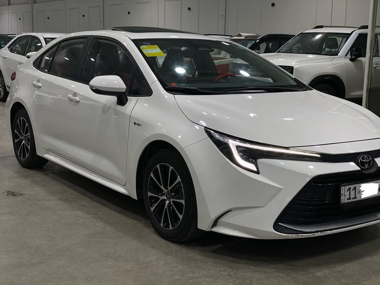 تيوتا كورلا هايبرد موديل 2025
سيارة جديدة ماشية 15000 كم 
فول مواصفات للاخير 

💎 ســعــر ✅ ::  الــرد تلقائي 📮

كشنات جلد احمر+مقاعد كهرباء 
رادارات مانع تصادم اوتو هولد 
شاشة كار بلاي كامرة دوارة 
فول تحكمات سبايدر اصلي 
سيتم بلاك ع السيارة اصلي داخلية 
السيارة مغلفة PPF+ارضية 
جلد درجة اولى  مكان السيارة بغداد 

رقم صاحب السيارة ***********
