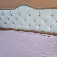 سرير نفرين • خشب عراقي • دوشك اسفنج