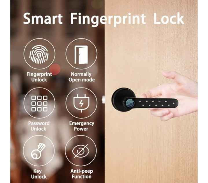 هذا المنتج عبارة عن قفل باب ذكي يعمل بالبصمة الرقمية والتحكم عبر التطبيقات. 
طرق الفتح: البصمة البيومترية، كلمة مرور (PIN)، تطبيق الهاتف، والمفتاح الميكانيكي للطوارئ.
المميزات: مقاوم للماء ومناسب للأبواب الخشبية أو المعدنية.
الطاقة: يعمل بالبطاريات، ويحتوي على منفذ USB لشحن الطوارئ.
التطبيق: غالباً ما يتوافق مع تطبيق TTlock لإدارة المستخدمين. بغداد, العراق


**إذا كنت صاحب هذا الإعلان وتريد حذفه لأي سبب، رجاءا أرسل رسالة إلى الدعم الفني**