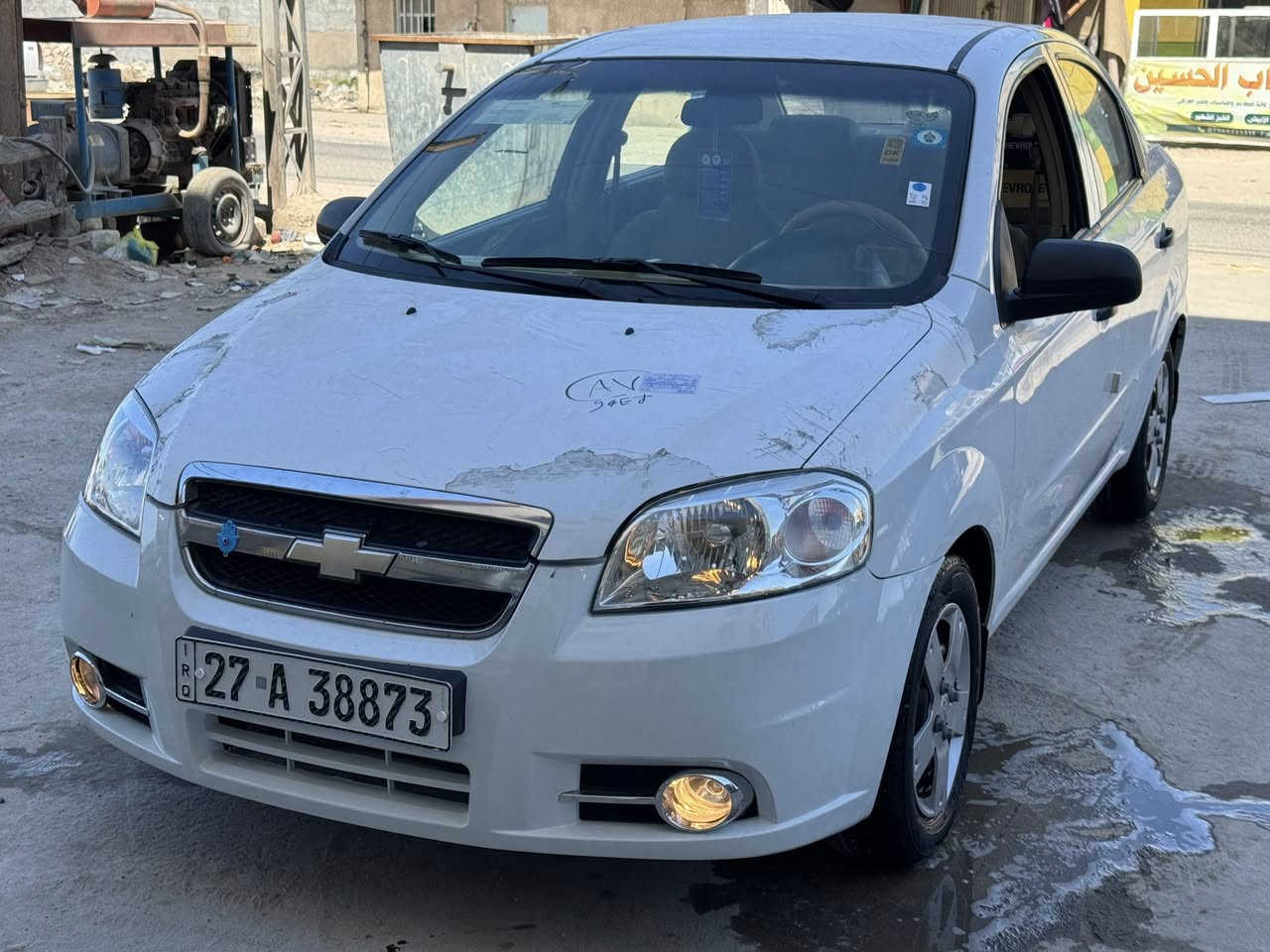 سلام عليكم افيو 2014 خليجي بيها جاملغ مبدل ورشتين صبغ بسيطات والباقي كفاله رقم ذي قار الجديد ما ناقصها شي سياره حلوه ومتعوب عليها سعرها 74 وبيها مجال بسيط للاتصال ‭
‭٠٧٨٢ ١٢٥ ٦٠٤٨‬ مكان السياره سماوه
