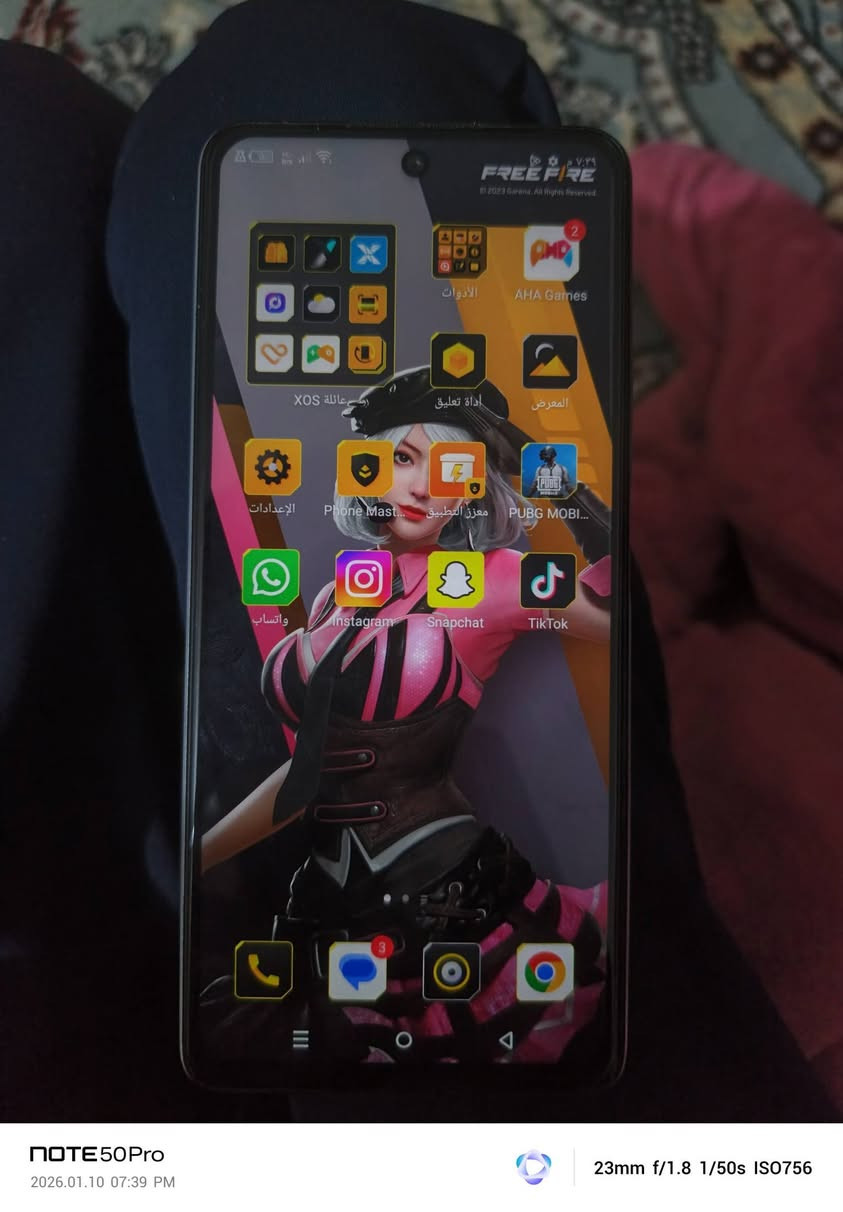 السلام عليكم للبيع سعره 80,000 الذاكره 128 لعبه الببجي 60 فريم
***********
