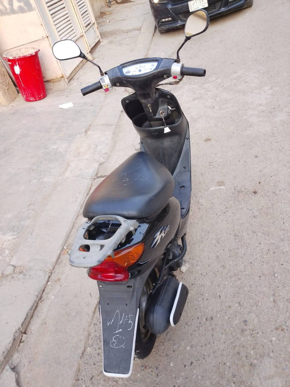 سلام عليكم دراجه عصفوريه خير من الله نكره سلف ونكره هندر كله بلاديه السعر ٤٥٠بيه مجال  بصيط المكان الخطيب يم مطعم سيد باسم الإتصال على الرقم ***********
