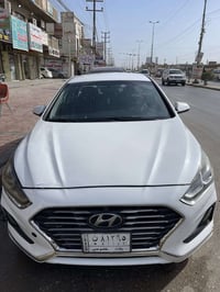 سوناتا موديل ١٨ وارد امريكي لون ابيض صدفي مميز للبيع فقط  رادرات امامي...