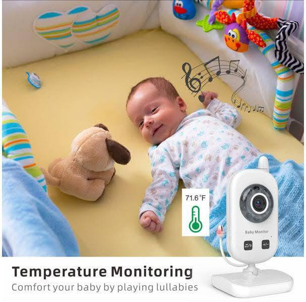 😍Video Baby Monitor 😍– موديل UU24،  جهاز مراقبة فيديو للأطفال.✨ خلي وليدك نائم و أنتي مرتاحة و مطمئنة عليه 👼🫶🏻
المواصفات 
 • شاشة ملونة حجم 2.4 إنش
 • تكبير ×2 (Zoom X2)
 • تشغيل تهويدات موسيقية (Lullabies)
 • خاصية التحدث مع الطفل (Talk-back)
 • منبه/تنبيه (Alarm)
 • رؤية ليلية (Night Vision)
 • قياس درجة الحرارة (Temperature)
😍Video Baby Monitor 😍– موديل UU24،  جهاز مراقبة فيديو للأطفال.✨ خلي وليدك نائم و أنتي مرتاحة و مطمئنة عليه 👼🫶🏻


**إذا كنت صاحب هذا الإعلان وتريد حذفه لأي سبب، رجاءا أرسل رسالة إلى الدعم الفني**