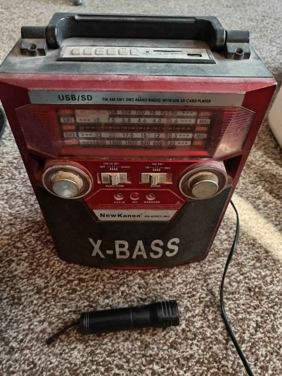 راديو +ام بي ثري قديم
معه راديو صناعه يابانيه ثنينهن سعرهن 35الف شغالات مثل ما موضحات بالفيديو نضيفات


**إذا كنت صاحب هذا الإعلان وتريد حذفه لأي سبب، رجاءا أرسل رسالة إلى الدعم الفني**