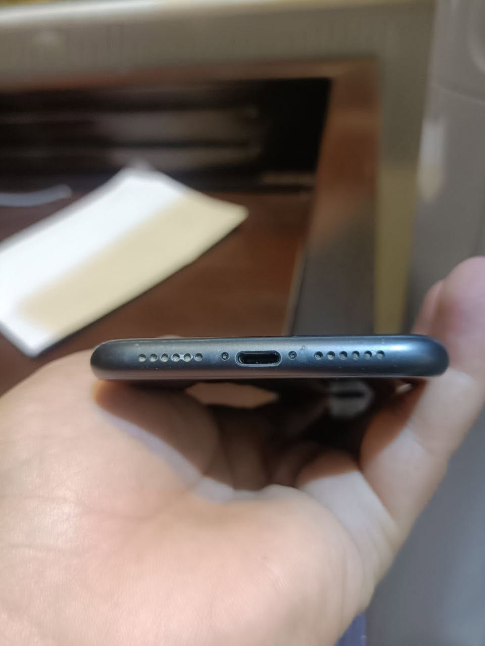 ايفون 11عادي
مواصفاته 
فطر عرض ما مأثر ع شاشه. وزلغ صاير بالطول هم ما مأثر ع شاشه
ذاكرته 128بطاريه 74بلادي ما مبدل بي ولا شي ومكفول من التصليح 
كلشي شغال بي قيم باليرضي الله 
ملحقاته كارتون مالته فقط


**إذا كنت صاحب هذا الإعلان وتريد حذفه لأي سبب، رجاءا أرسل رسالة إلى الدعم الفني**