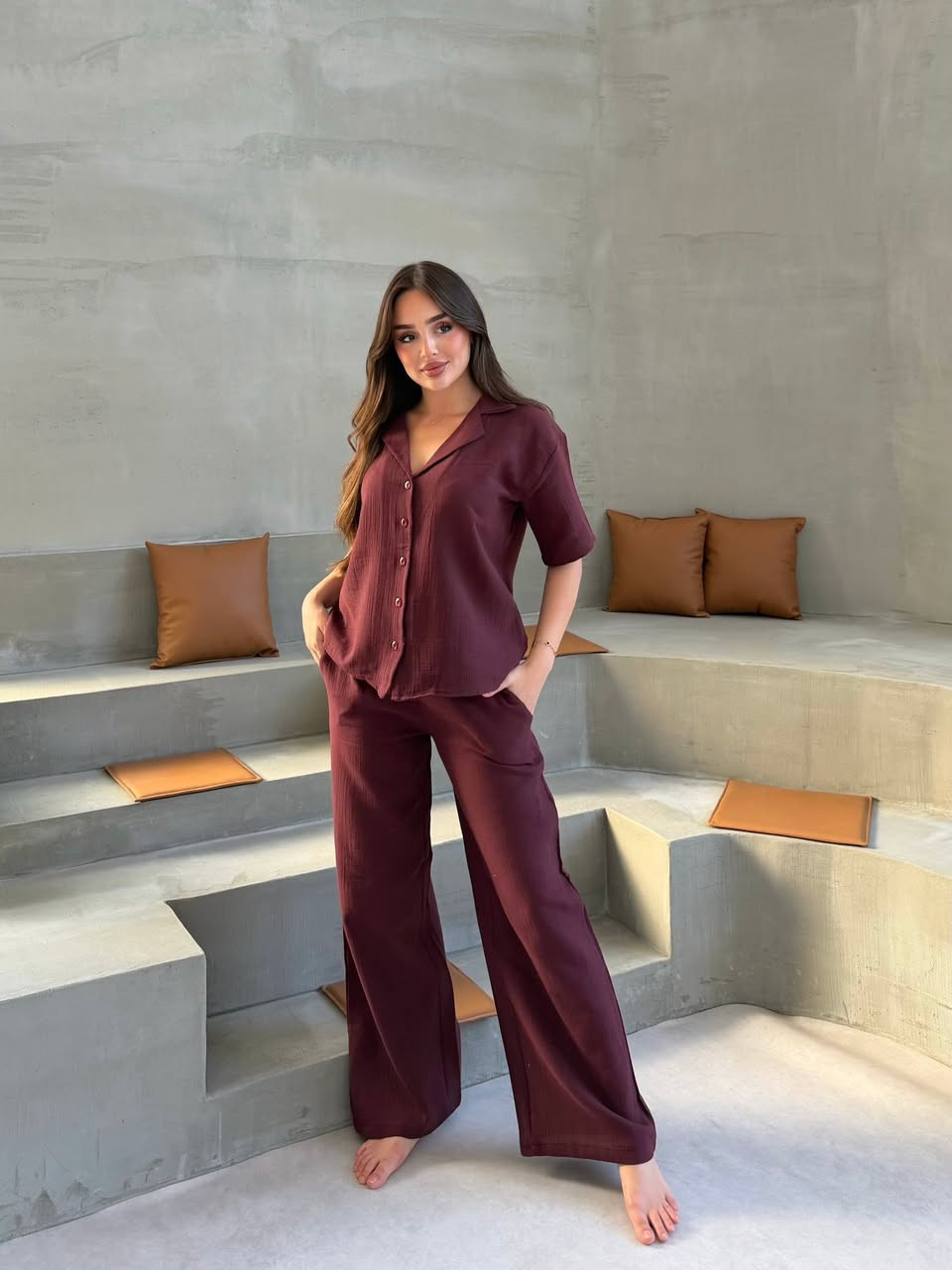 بيجامات نسائي 
نوع القماش موسلين
سيري اربع قطع S M L XL
الشحن من اسطنبول
البيع جملة فقط

Women's pajamas
Fabric type Muslin
Siri four pieces S M L XL
Shipping from Istanbul
Wholesale only
📞00905357217071

#Wholesale #اسعارجملة #تراكات #fashion #pijama #جملة #موضة #moda #بيجامات #ملابس #استيراد_ملابس_تركية


**إذا كنت صاحب هذا الإعلان وتريد حذفه لأي سبب، رجاءا أرسل رسالة إلى الدعم الفني**