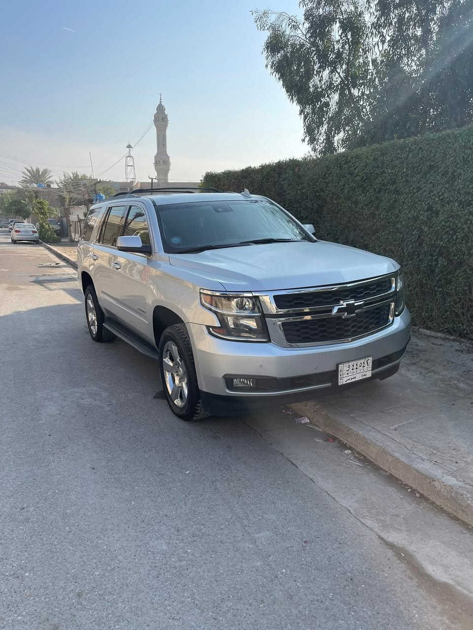 تاهو للبيع موديل 18
LS حادث جاملغ وبنيد تبديل بلادي بدون صبغ 
السياره بسمي فور ويل تشغيل عن بعد 
السعر 33 الف وبيه مجال 
بغداد السيديه 
***********
