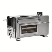 مدفأءة حطب س مدفأءة حطب ستل ستيل حديد ثقيل للتخيم  السعر 125 الف  يوجد...