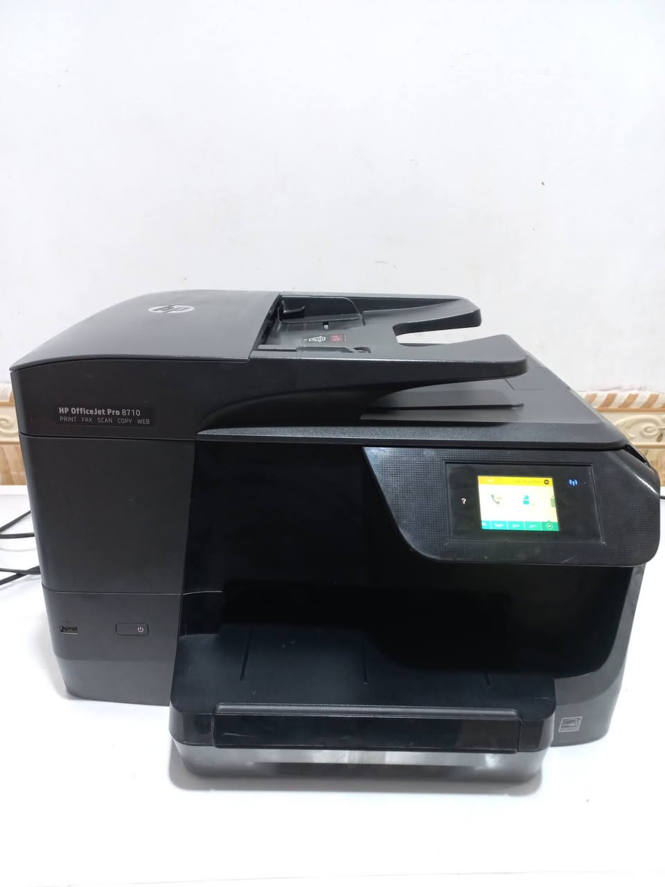 طابعة hp Officejet Pro 8710
طابعة مناسبة للمكاتب والطلاب وطباعة الملازم
مواصفات الطابعة
طباعة واستنساخ عادي وملون
وايفاي وكيبل usb طباعة من الموبايل والحاسبة
فيدر يسحب وجهين تلقائي
طباعة وجهين الورقة تلقائي
سرعة الطباعة 22 نسخة بالدقيقة
سعة كاسيت الورق 250 ورقة
رقم الكاترجات hp 953 وقابلات للحقن للحقنة الوحدة تطبع حوالي ال 1000 ~ 1500 نسخة
بيها مكان USB للارشفة والطباعة

السعر 190 الف وموجود توصيل


**إذا كنت صاحب هذا الإعلان وتريد حذفه لأي سبب، رجاءا أرسل رسالة إلى الدعم الفني**
