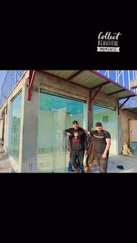 الحمدالله وشكر عملنه اليوم3 جام خانات10ملم  ومستعدون لعمل الزجاج ولالم...